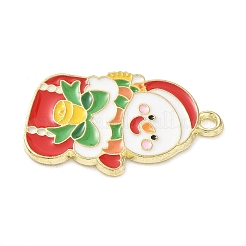 Подвески из эмали и сплава&nbsp;LS-ENAM-C033-01B-G