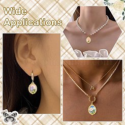 14pcs 7 styles de pendentifs en émail en alliage&nbsp;ENAM-CJ0007-11