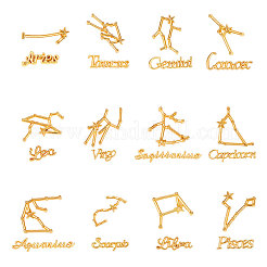 Кабошоны из сплава двенадцати созвездий&nbsp;DIY-CJ0001-29