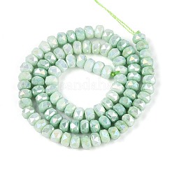 Антикоррозийные гальванические стеклянные бусины&nbsp;GLAA-T025-6mm-11C