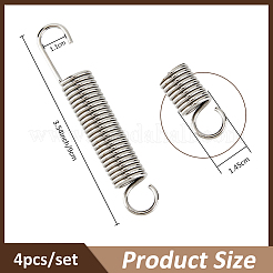 4 шт. стальные сменные пружины для секатора для инструментов для обрезки многоразовые пружины для секаторов KK-FH0008-11