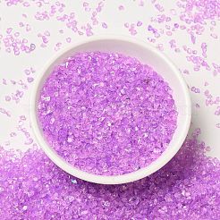 Прозрачная гальваническая поделка из измельченного стекла GLAA-F123-04