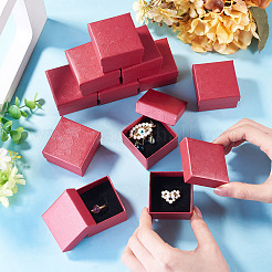Schmuck- und Ringaufbewahrungsboxen aus Papier mit Muschelstruktur&nbsp;CON-TAC0014-15A