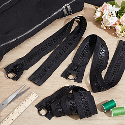 3 шт. полиэстеровые молнии для аксессуаров одежды&nbsp;DIY-BC0015-73B