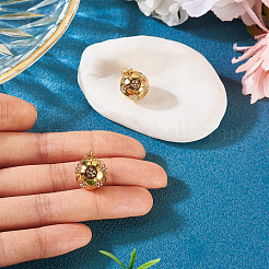 2 шт. подвеска из нержавеющей стали 304 с микропаве из кубического циркония&nbsp;STAS-TA0003-08