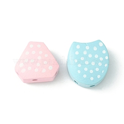 Окрашенные распылением деревянные многожильные звенья WOOD-X0004-24