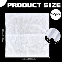 Квадратные хлопковые носовые платки ткань&nbsp;AJEW-WH0314-976