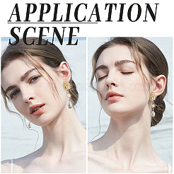 3 пара сережек-гвоздиков с микропаве из кубического циркония в форме солнца KK-BBC0007-97