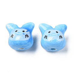 Фарфоровые бусины ручной работы PORC-T007-04A