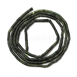 Бусы из натурального черного нефрита G-F808-E02-01