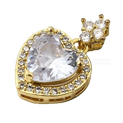 Латунные микро проложить кубического циркония подвески&nbsp;KK-I360-072G