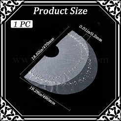 Женские тюлевые воротники&nbsp;AJEW-WH20001-37B