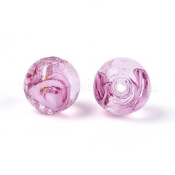 Ручной работы бусины фольги LAMP-T021-33F