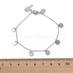 Браслеты-цепочки из нержавеющей стали 304 для женщин BJEW-A036-25P