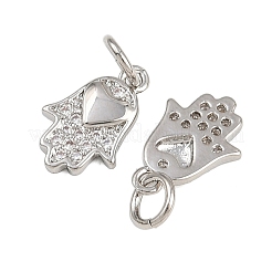 Латунные микро проложить кубического циркония подвески&nbsp;KK-A269-16P