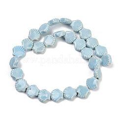 Chapelets de perles en porcelaine manuelle&nbsp;X-PORC-Q002-01A-05