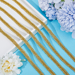 25 ярд металлизированной кружевной отделки OCOR-GF0003-22