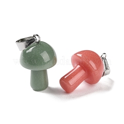 Подвески из синтетического серебристого камня/светящегося камня&nbsp;G-Z054-07