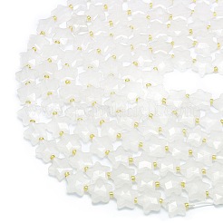 Природных кристаллов кварца бисер нитей G-P573-C03-01