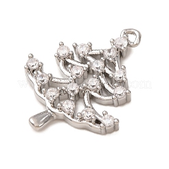 Pendentifs en laiton avec strass&nbsp;RB-CBAFDDC-05P