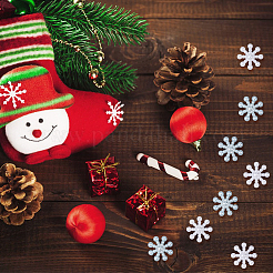 600 шт. двухцветные кабошоны из искусственного жемчуга из АБС-пластика KY-FH0001-27