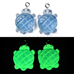 Pendenti in resina opaca e luminosa con colori sfumati&nbsp;RESI-S011-01A