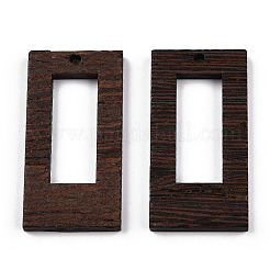 Pendentifs en bois de wengé naturel&nbsp;WOOD-T023-70