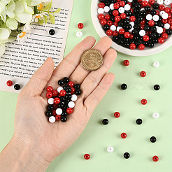 3 цвет непрозрачных акриловых бусин&nbsp;MACR-SP0001-94B
