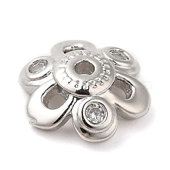 Покрытие стойки латунные микропаве колпачки из кубического циркония KK-M248-09P