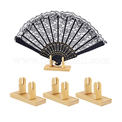 Деревянные складные веерные стенды&nbsp;LS-DIY-WH0899-323