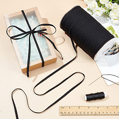 200 м плоская хлопково-льняная лента OCOR-WH0078-85A