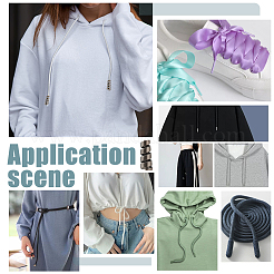 60 шт. наконечник шнура из цинкового сплава FIND-NB0005-77