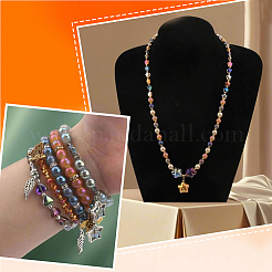 DIY-Armband-Sets zum Herstellen von Armbändern aus galvanisierten Glasperlen&nbsp;DIY-SP0002-88C