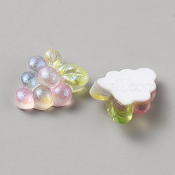 Cabochons en résine opaque&nbsp;CRES-CJC0011-001F