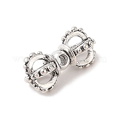 Сплавочные овальные бусины тибетского стиля  TIBE-Q090-56AS