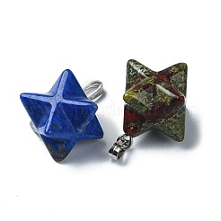 Природные и синтетические смешанные подвески драгоценных камней G-P519-03P