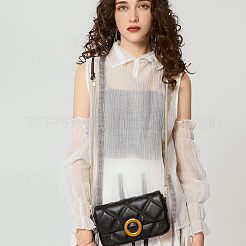 Железные плоские ручки для сумок со змеиной цепочкой&nbsp;FIND-WH0111-109