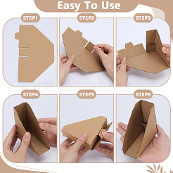 Защитные уголки для рамок из бумаги с треугольниками&nbsp;FIND-WH0126-961D