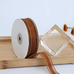 1 рулон однотонных лент из органзы ORIB-CY0001-03B