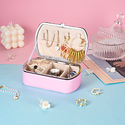 Коробка для хранения ювелирных изделий из искусственной кожи LBOX-TAC0001-01D