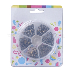 Литые омара коготь застежками и кольца прыжок установить PALLOY-X0004-AB-NF-B