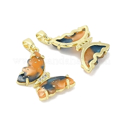 Pendentifs de placage en laiton&nbsp;KK-U011-01G-B