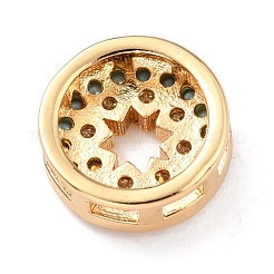 Латунные микро проложить кубического циркония многожильных соединения&nbsp;ZIRC-L100-049G