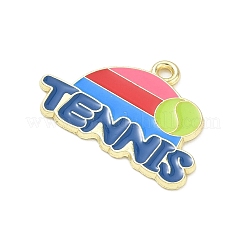 Pendentifs en alliage émaillé de tennis&nbsp;AL-CBA292F-02D-G