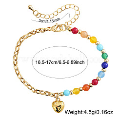 Sommer 304 Edelstahl Charm Armbänder&nbsp;VE3377-1