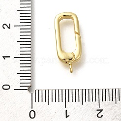 Латунные кольца пружинного затвора с овальным покрытием стойки KK-Z086-53G-04