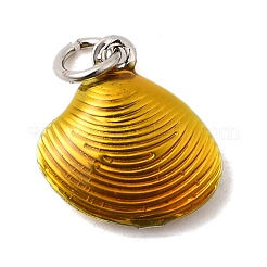 Подвески из латунной эмали в виде ракушки&nbsp;KK-A268-08P