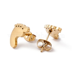 Серьги-гвоздики из нержавеющей стали 304 для мужчин и женщин EJEW-E163-08G