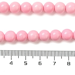 Синтетический океан белого нефрита бисер пряди G-S254-4mm-B01