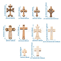 Pendentifs et liens en bois&nbsp;WOOD-TA0001-25